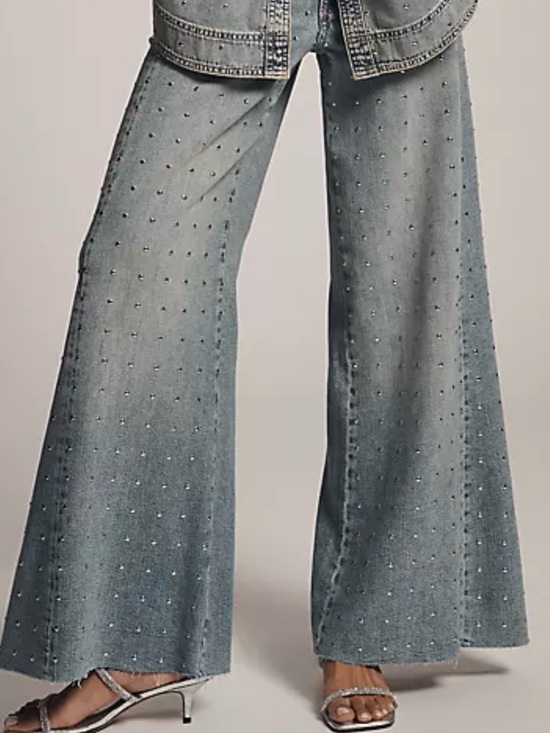 Pilcro Denim - Pilcro Adi studded jean Anthropologie